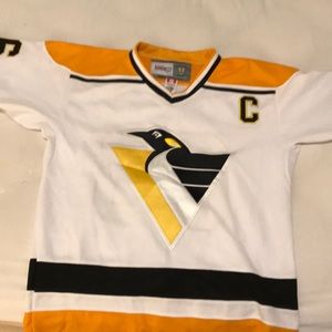 Mario Lemiuex Size 48 penguins throwback jersey